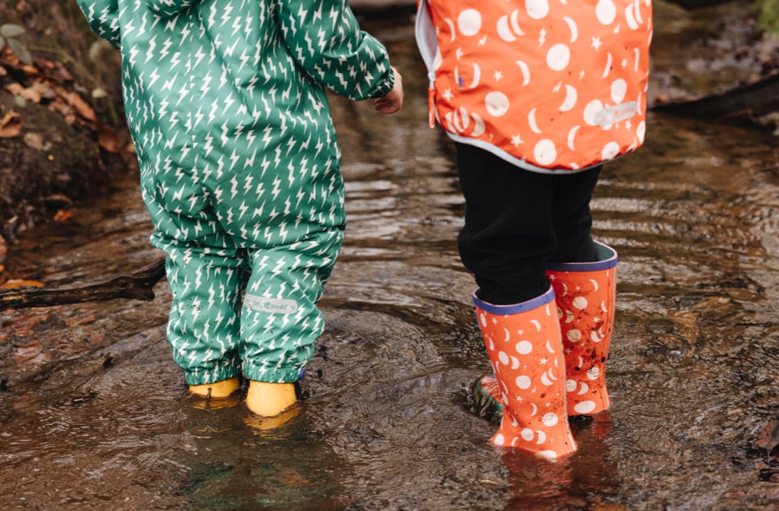 Lifestyle photography for Muddy Puddles at KIDLY