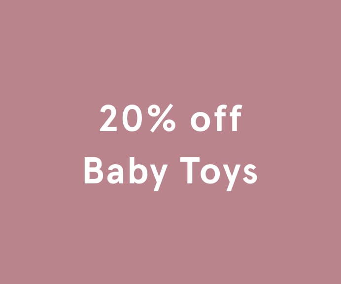 20% off Baby Toys