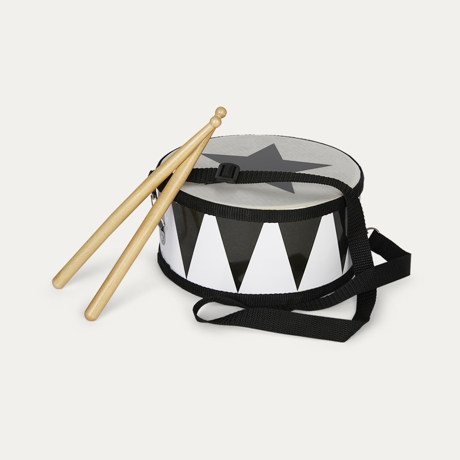 Jabadabado Drum, Musical Toys, Black