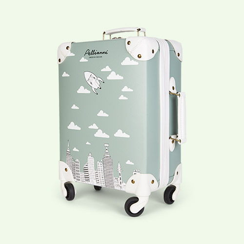 Aqua Pellianni City Suitcase