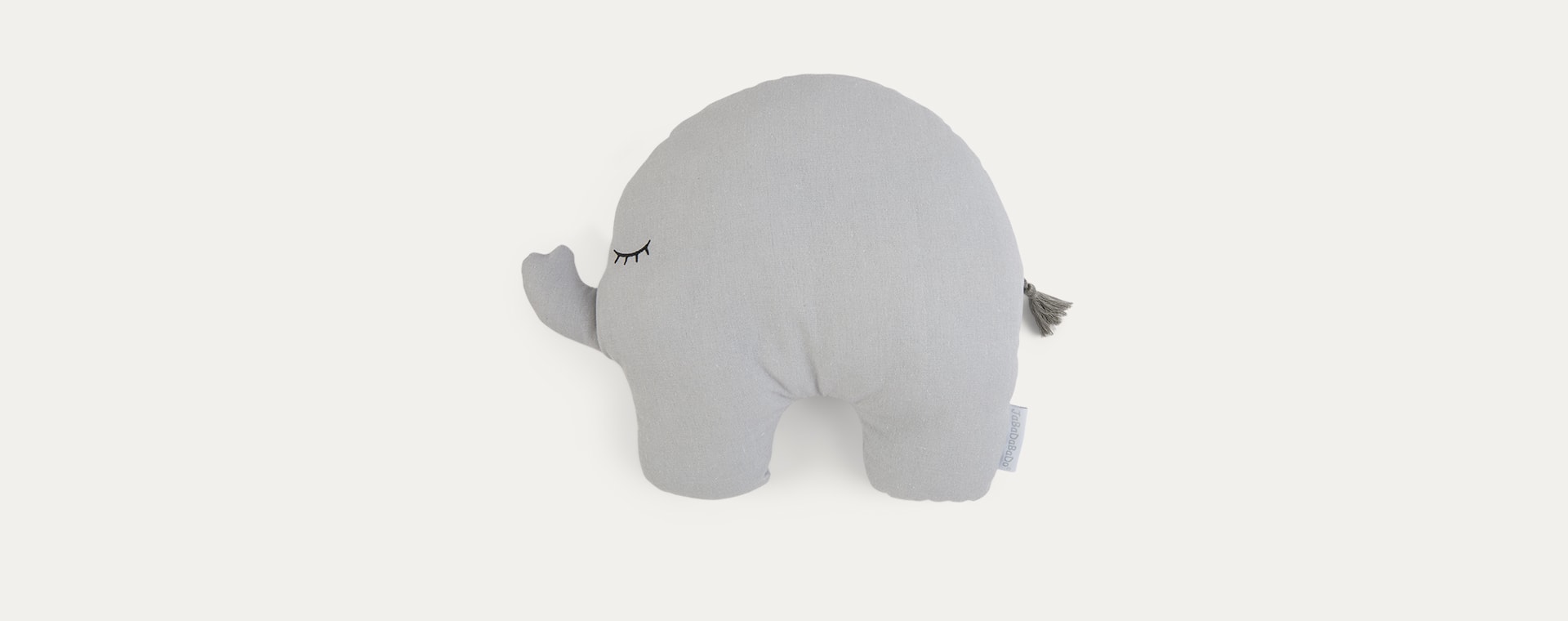 Grey Jabadabado Elephant Cushion