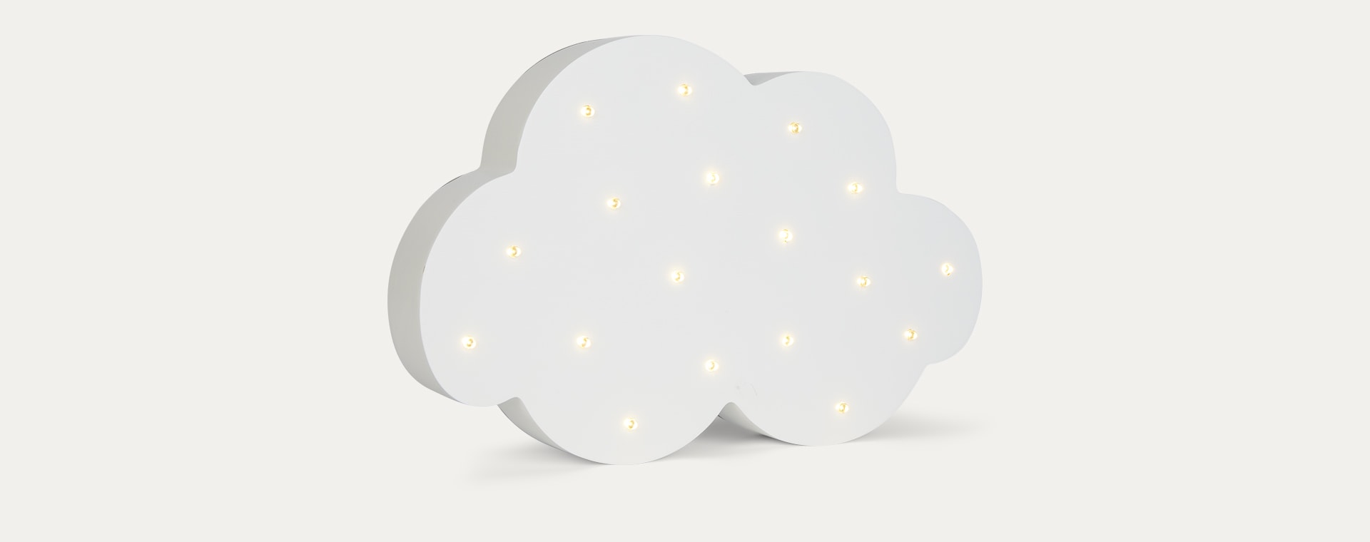 White Jabadabado LED Cloud Lamp