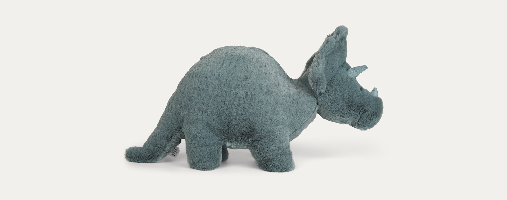 Green Jellycat Fossilly Triceratops
