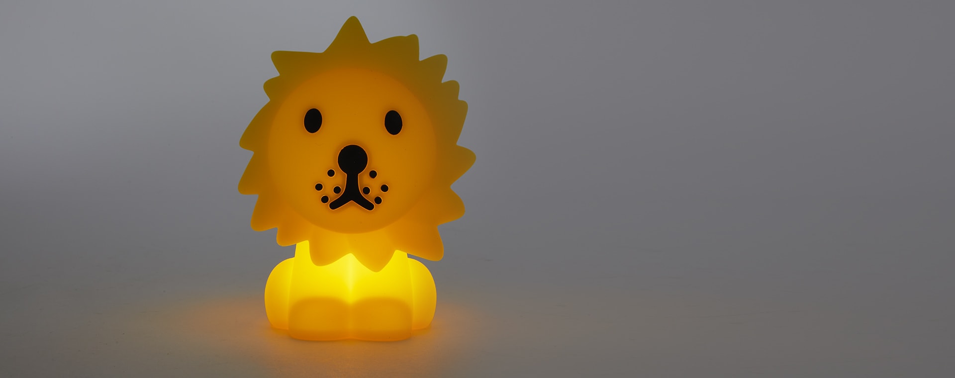 Yellow Mr Maria Mini Lion LED Light