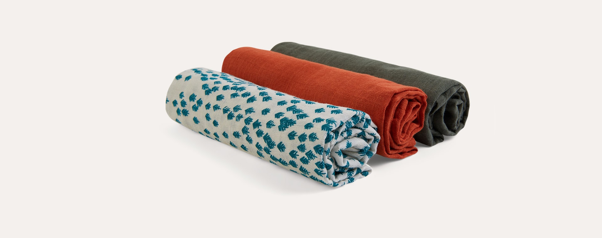 Nordic Forest Avery Row 3-Pack Muslin Squares