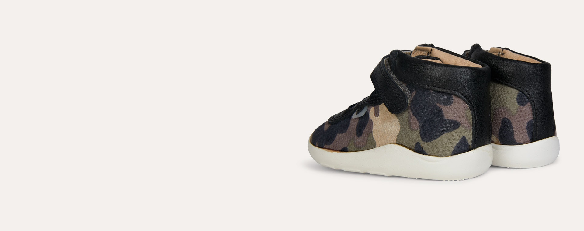 Army Camo/Black old soles Causeway Ground Trainer
