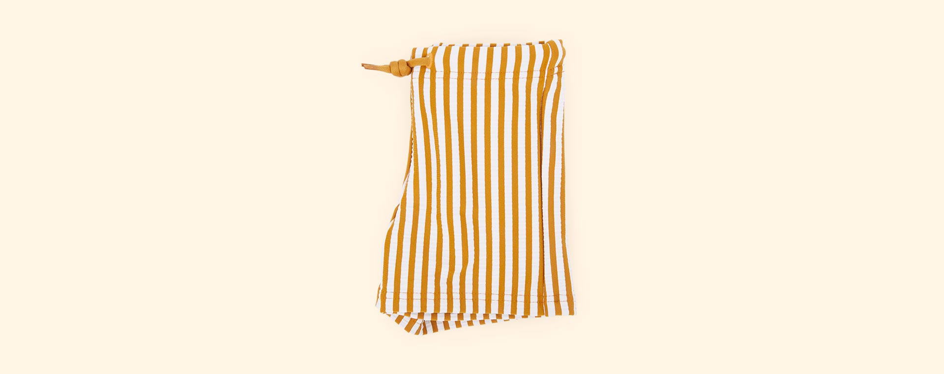 Stripe: Golden Caramel/White Liewood Otto Swim Pants Seersucker