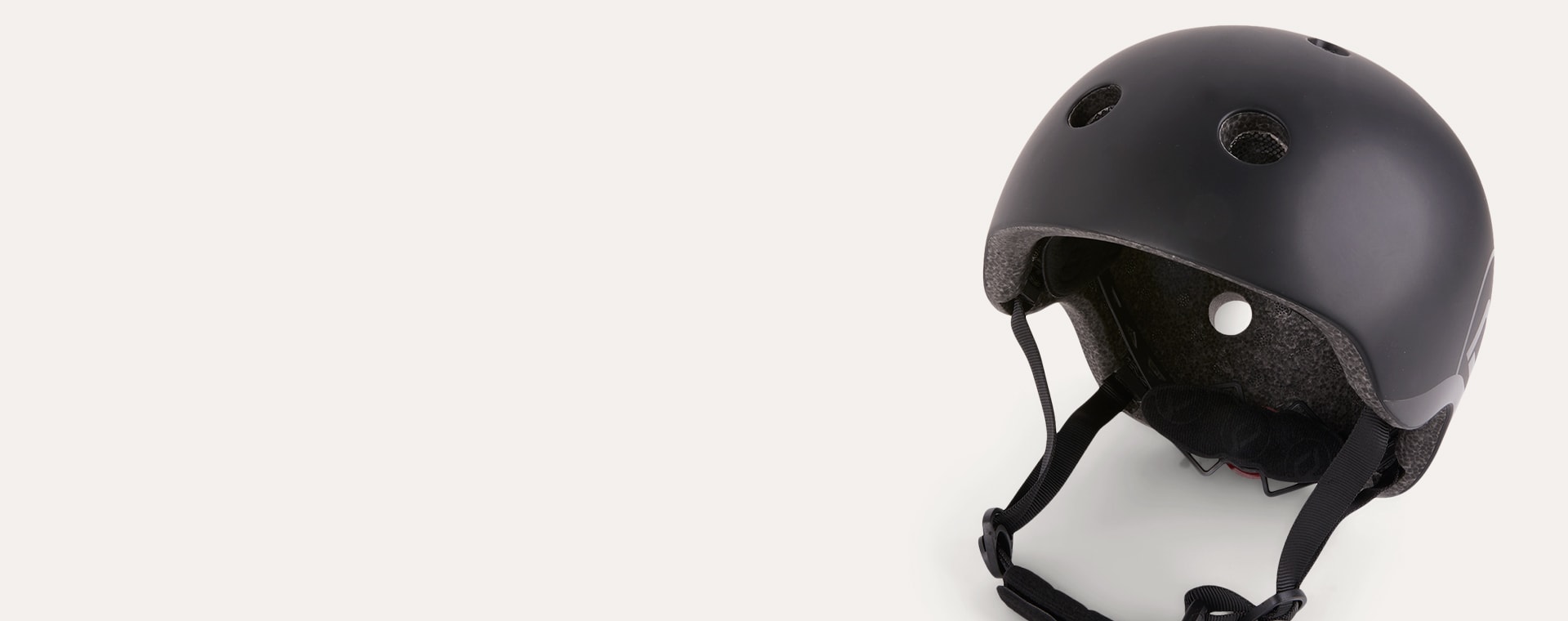 Black Scoot & Ride Highway Kick 3 LED Helmet
