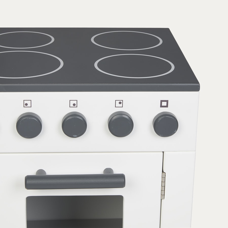 Kids Concept Kids Concept Wooden Bistro Play Kitchen Oven - White