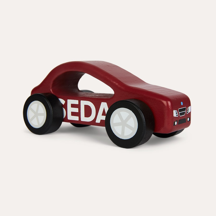 Kids Concept Kids Concept Aiden Wooden Sedan Toy Car