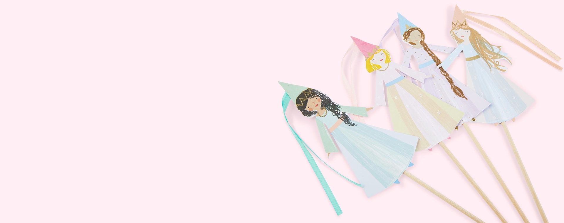 Multi Meri Meri Magical Princess Cake Toppers