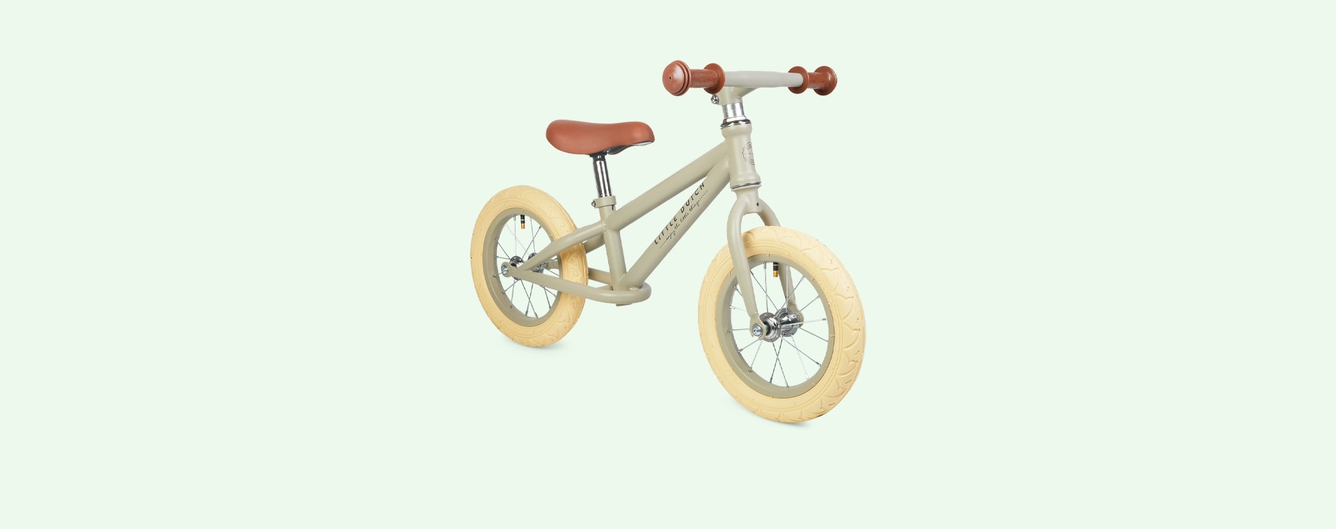 Matte Green Little Dutch Balance Bike