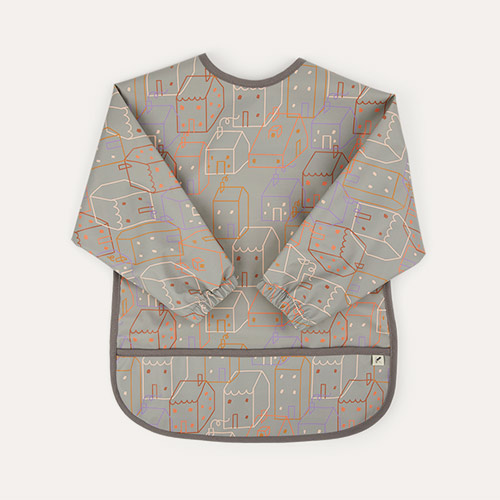 House Print KIDLY Label Recycled Coverall Bib