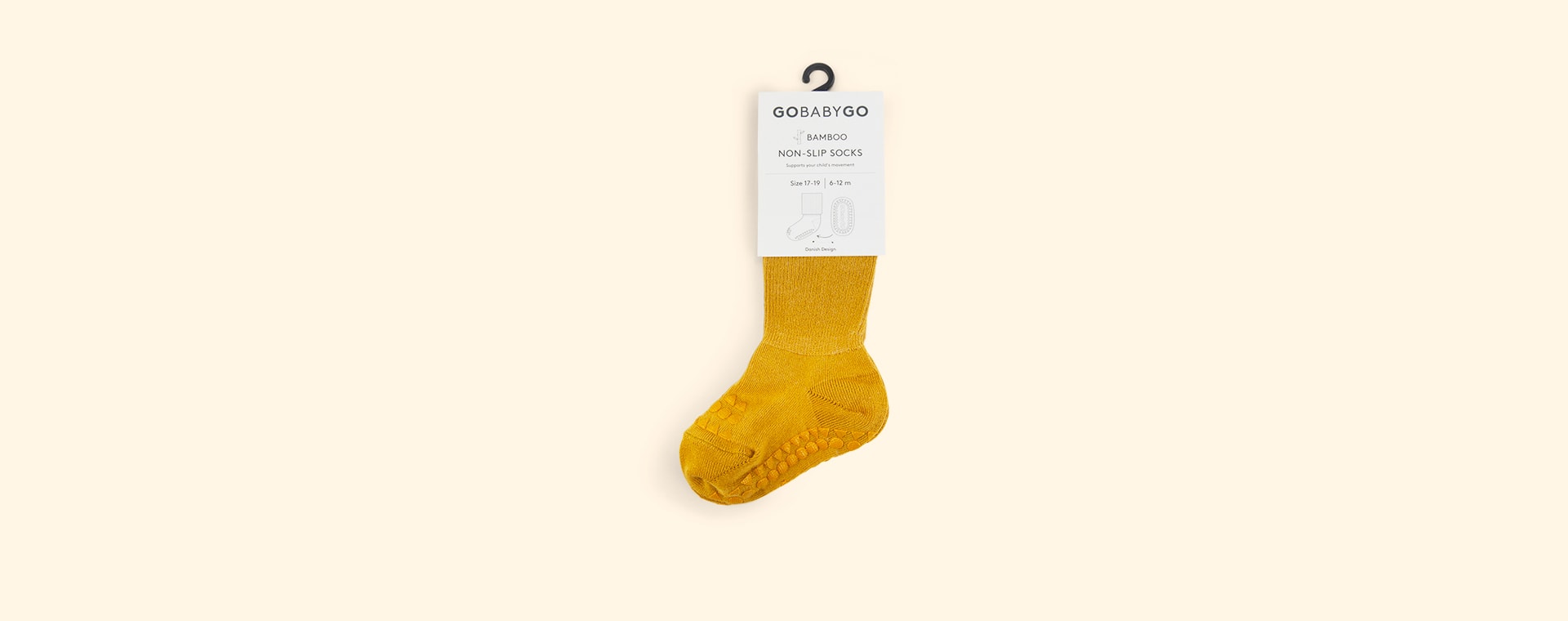 Mustard GoBabyGo Bamboo Socks