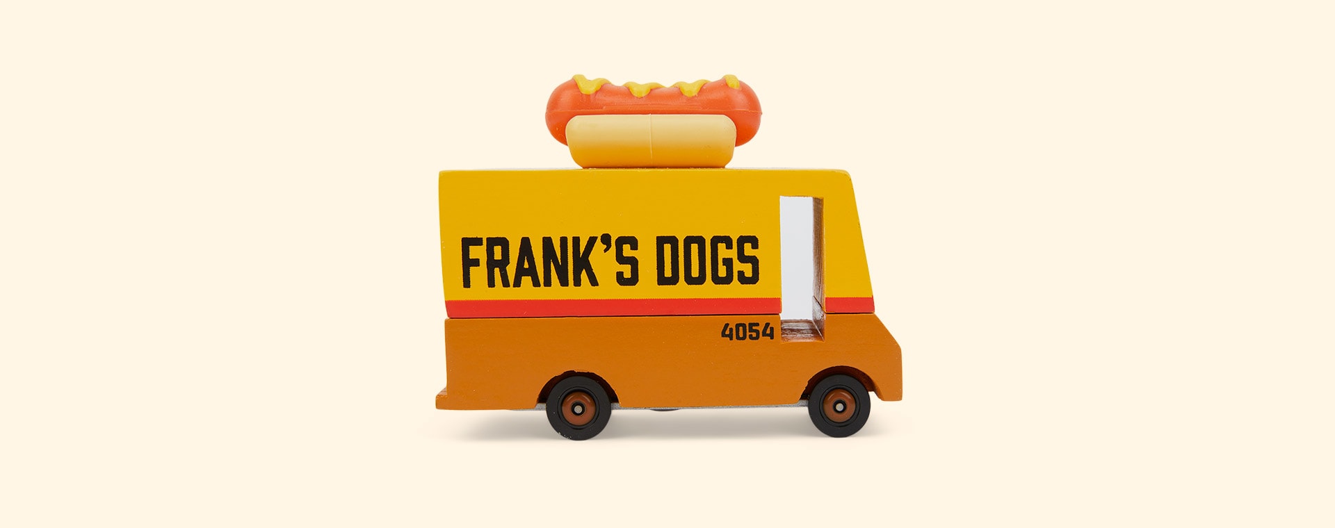 Orange Candylab Hot Dog Van