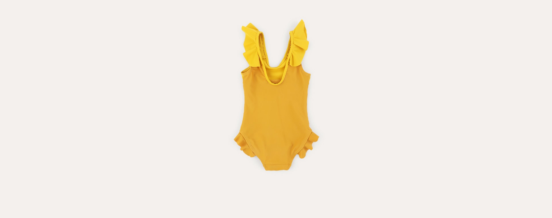 Mustard KIDLY Label Recycled Frill Swimsuit