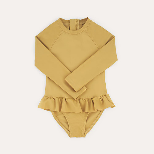 Honey KIDLY Label Recycled Long Sleeve Swimsuit