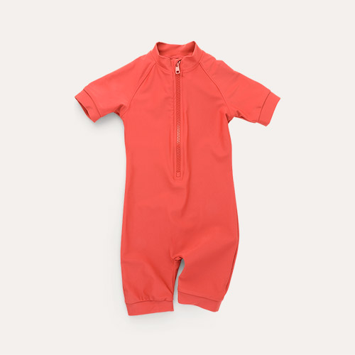 Terracotta KIDLY Label Recycled Sun Suit