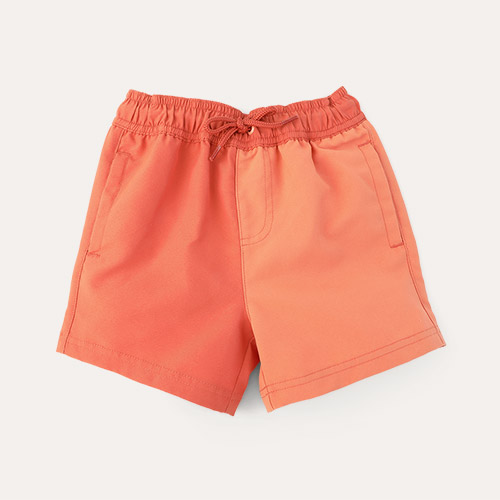 Coral Mix KIDLY Label Recycled Swim Shorts