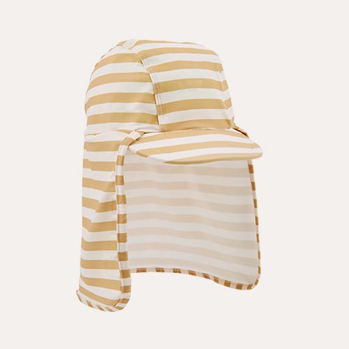 Honey Stripe KIDLY Label Recycled Sun Hat