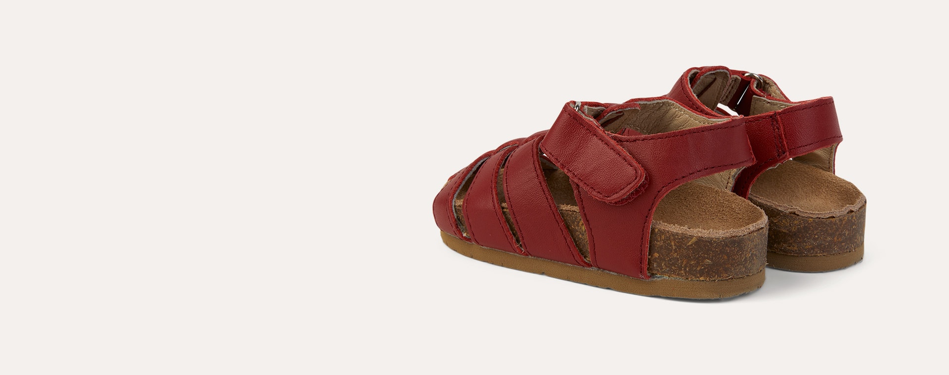 Red old soles Roadstar Closed Sandal
