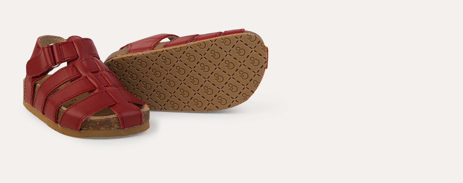 Red old soles Roadstar Closed Sandal