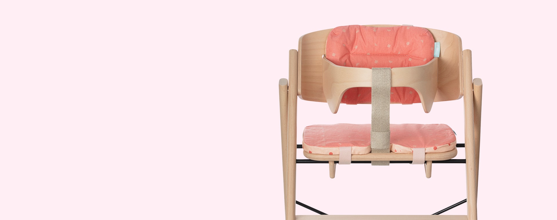 Coral KAOS Klapp Highchair Cushion Set