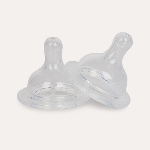 Clear Everyday Baby 2-Pack Anti-Colic Teat