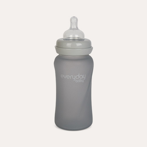 Grey Everyday Baby Glass Baby Bottle 240ml