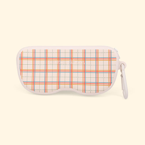 Plaid Pattern Grech & Co Sunglasses Case
