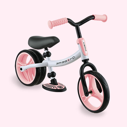 Pastel Pink Globber Go Bike Duo