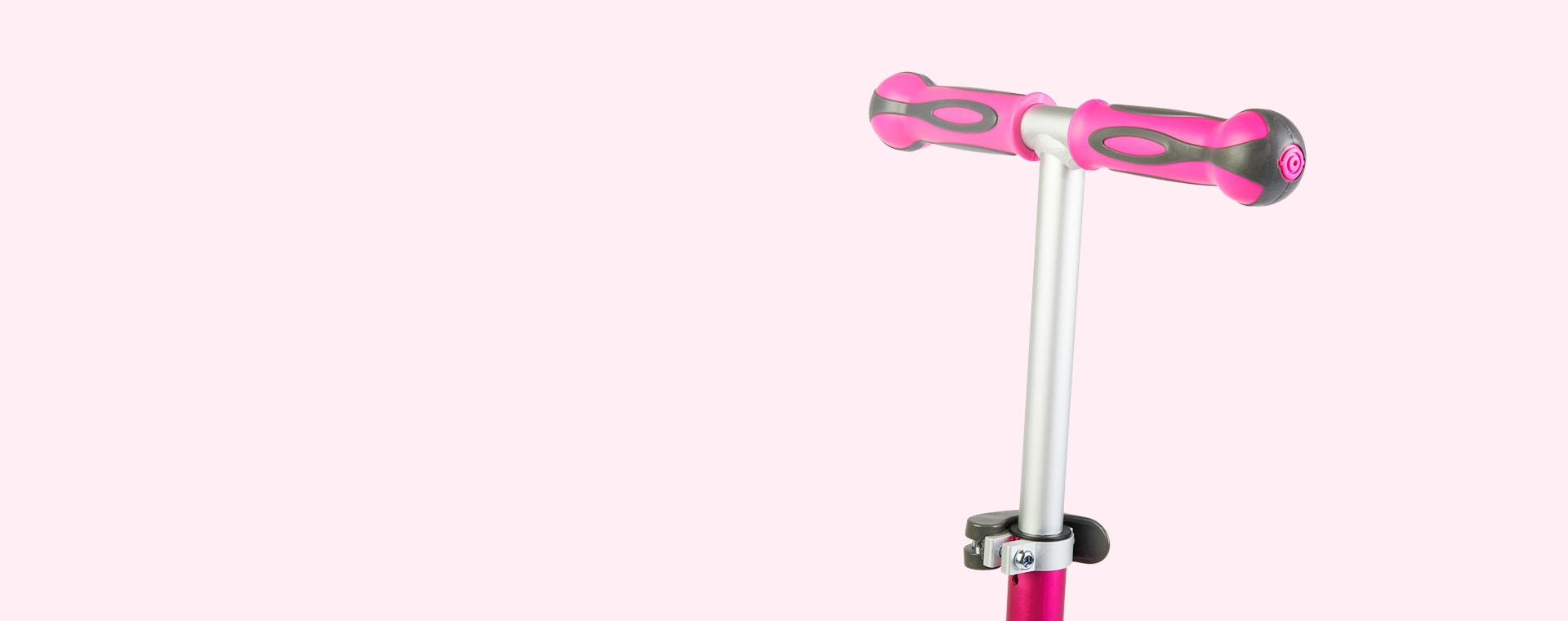 Deep Pink Globber Primo Foldable Wood Scooter