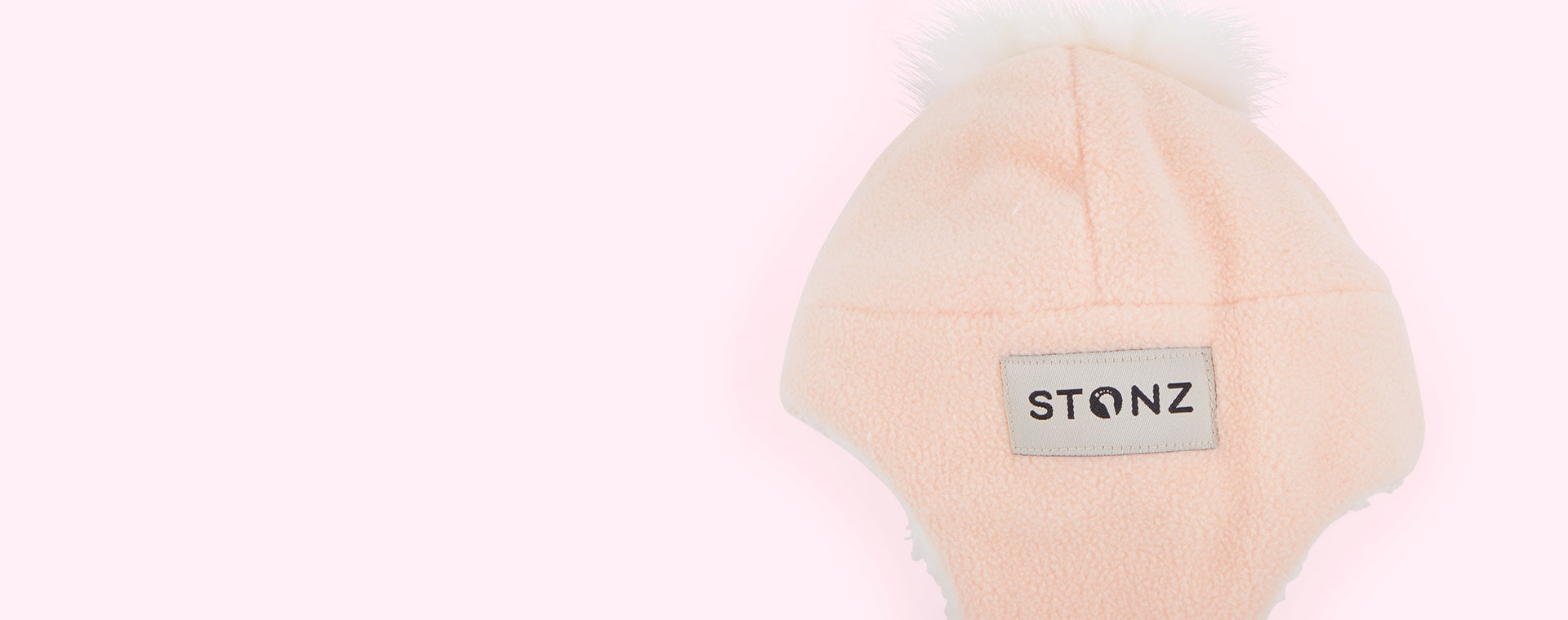 Haze Pink Stonz Fleece Hat