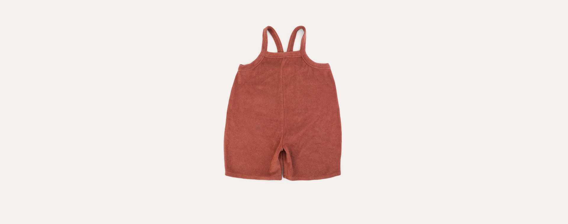 Deep Earth Organic Zoo Terry Cropped Dungarees