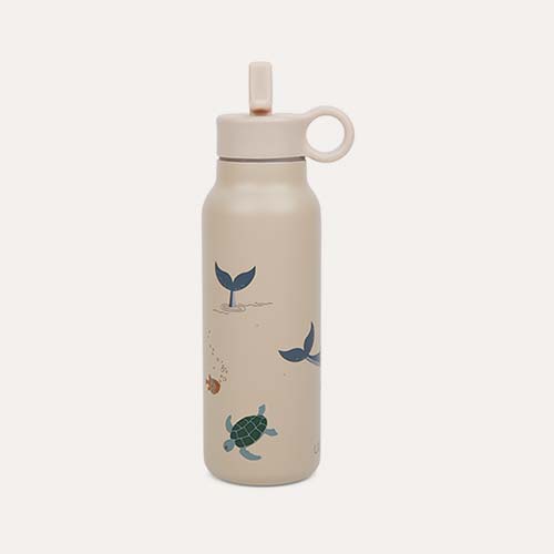 Sea Creature/Sandy Mix Liewood Falk Water Bottle