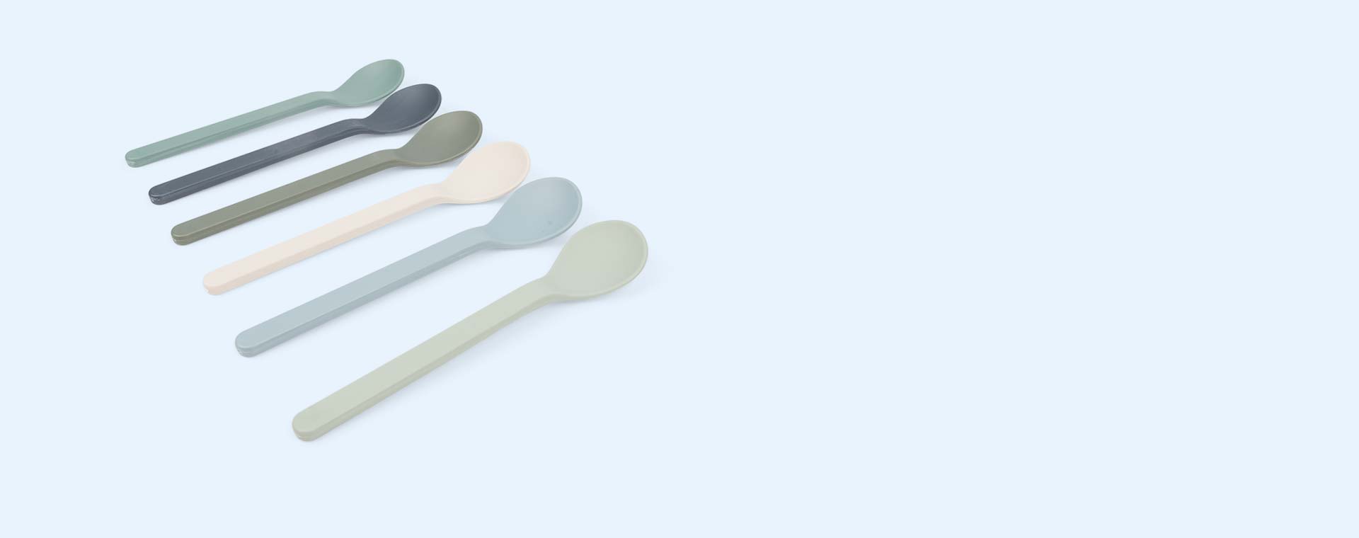 Sea Blue Multi Mix Liewood 6-Pack Erin Spoons