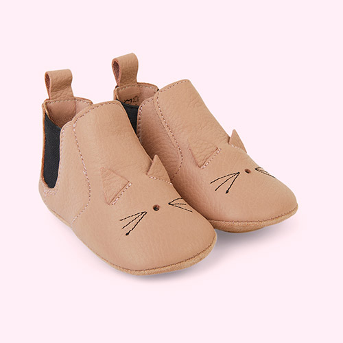 Cat Rose Liewood Edith Leather Slippers