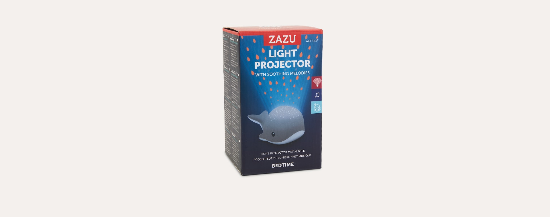 Grey Zazu Wally The Whale Light Projector