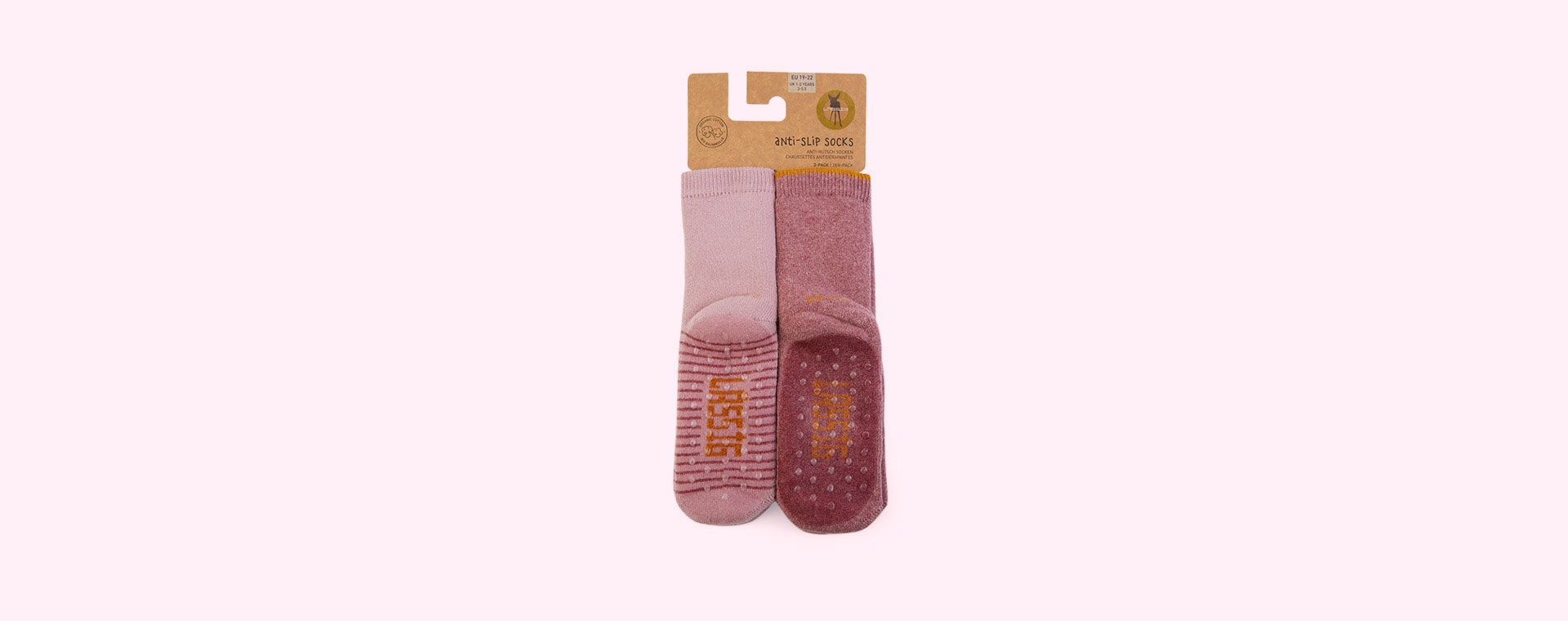 Rosewood Lassig 2-Pack Anti-Slip Socks