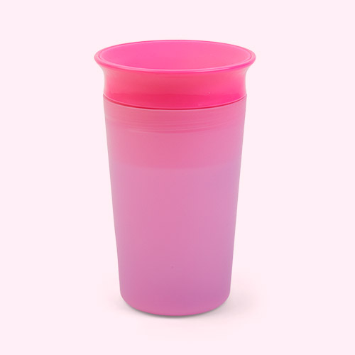 Pink/Purple Munchkin Miracle 360 Colour Changing Sippy Cup