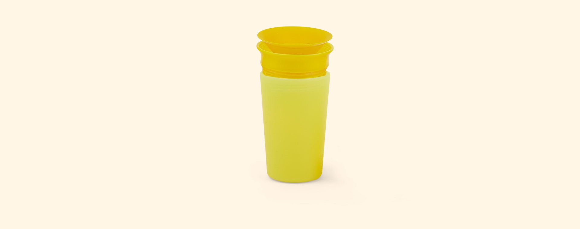 Yellow/Green Munchkin Miracle 360 Colour Changing Sippy Cup