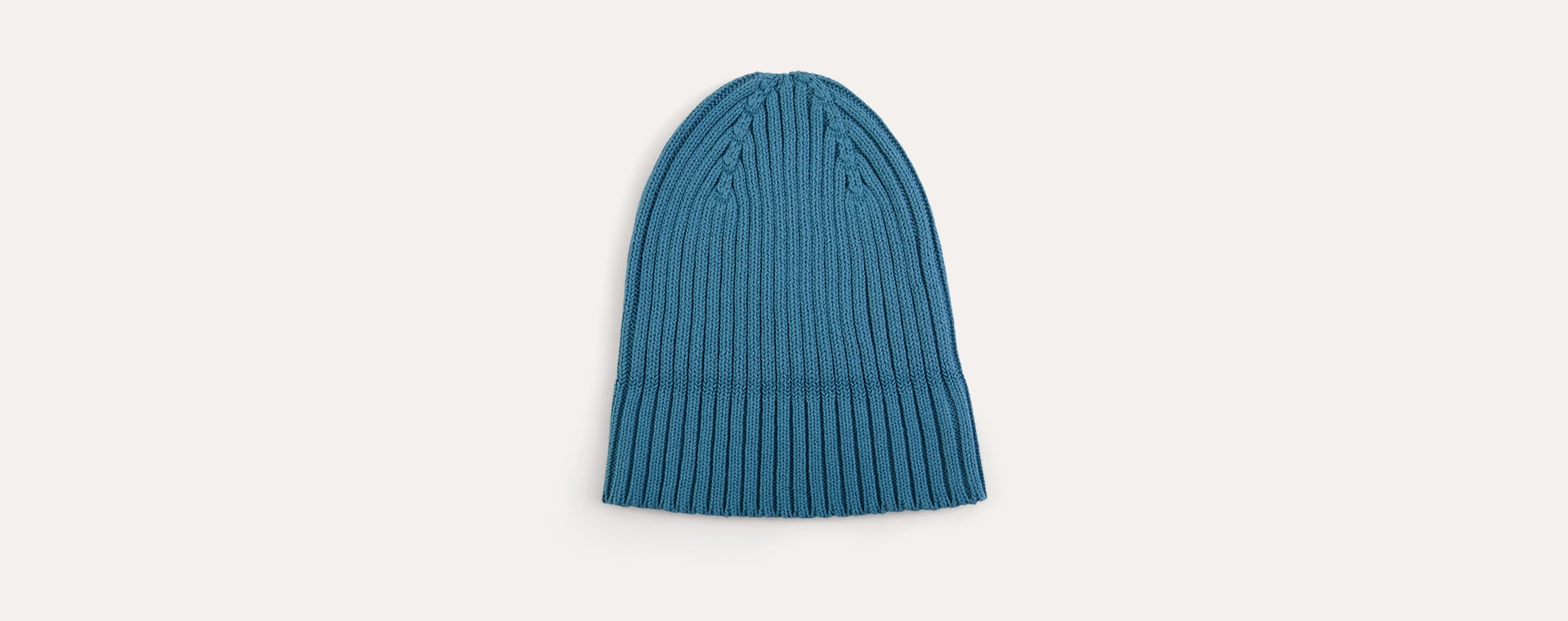 Teal KIDLY Label Organic Cotton Beanie