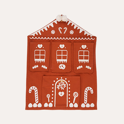 Brown Fabelab Gingerbread House Advent Calendar
