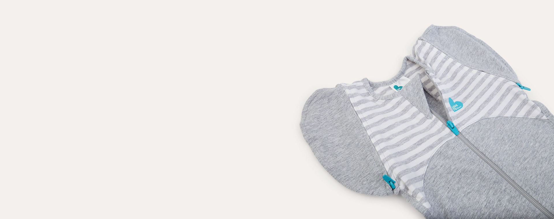 Grey Love To Dream Love To Swaddle Up 50/50 Transition Suit 1.0 Tog