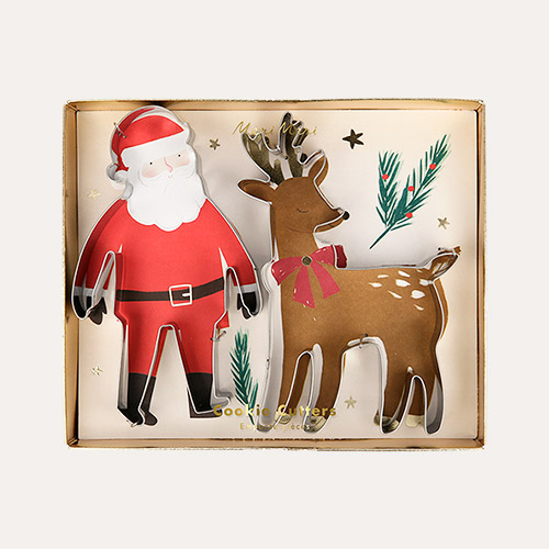 Multi Meri Meri Santa & Reindeer Festive Cookie Cutters