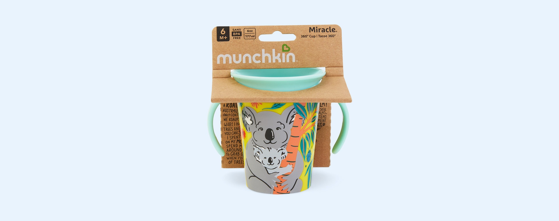 Koala Munchkin Miracle 360 Wildlove Trainer Cup