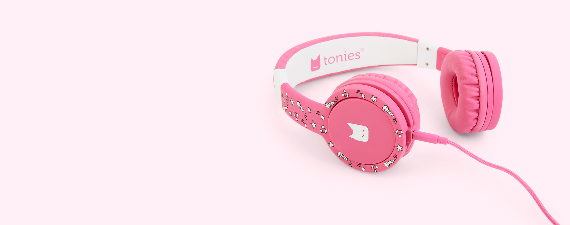 Pink Tonies Tonie Headphones
