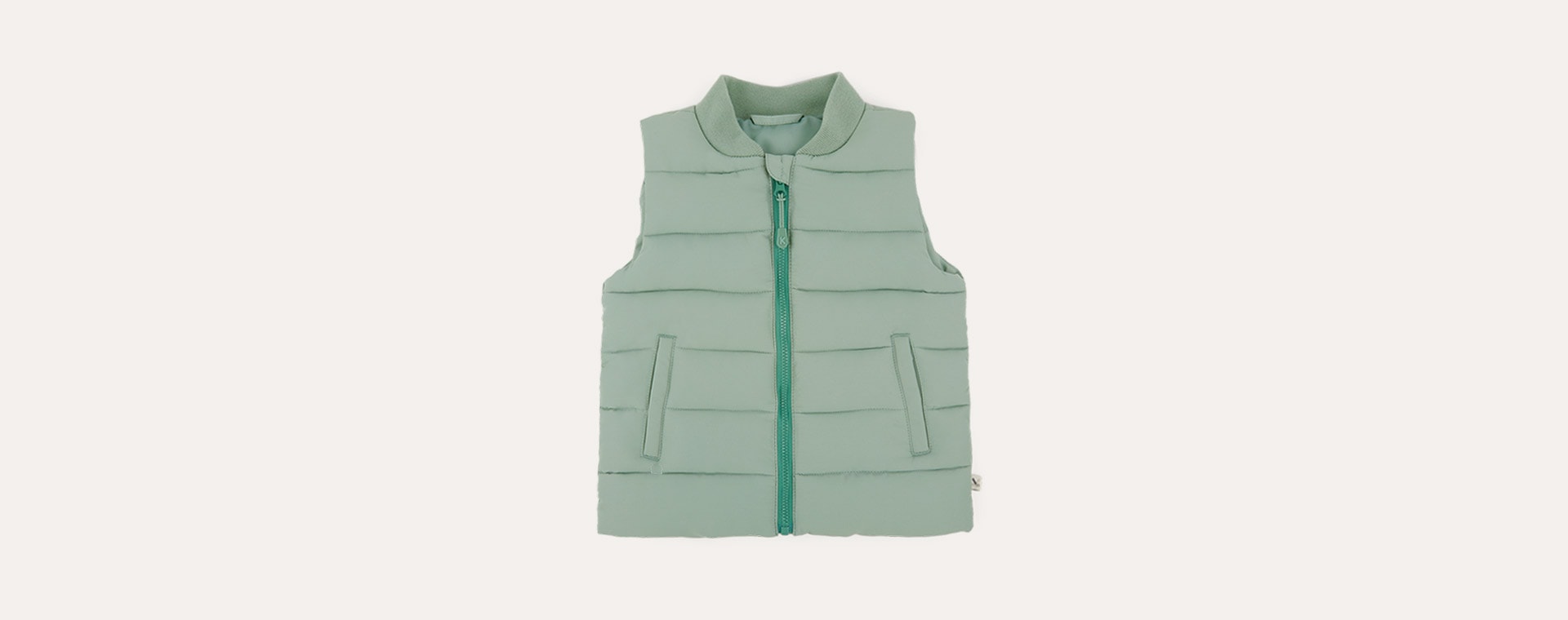 Sage KIDLY Label Recycled Padded Gilet