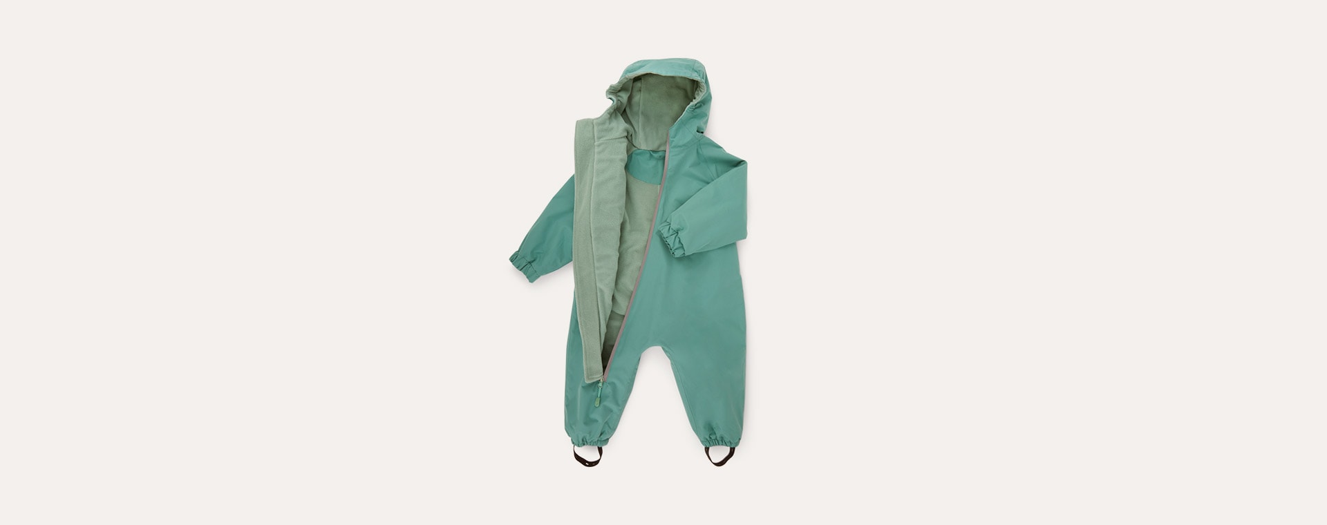 Pine KIDLY Label Fleece Lined Puddle Suit