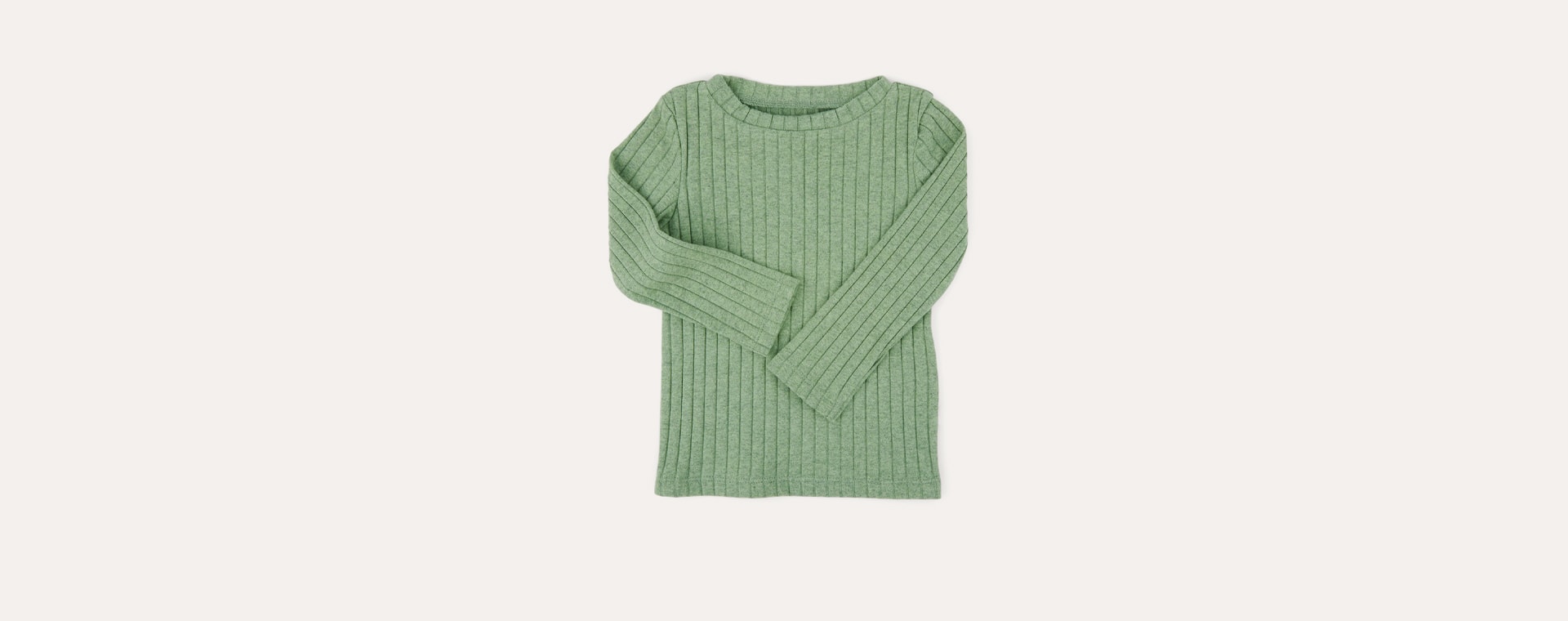 Moss KIDLY Label Brushed Ribbed Top